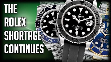 rolex shortage update